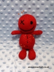 Voodoo+Doll+Pin+Cushion+-+Bright+Red
